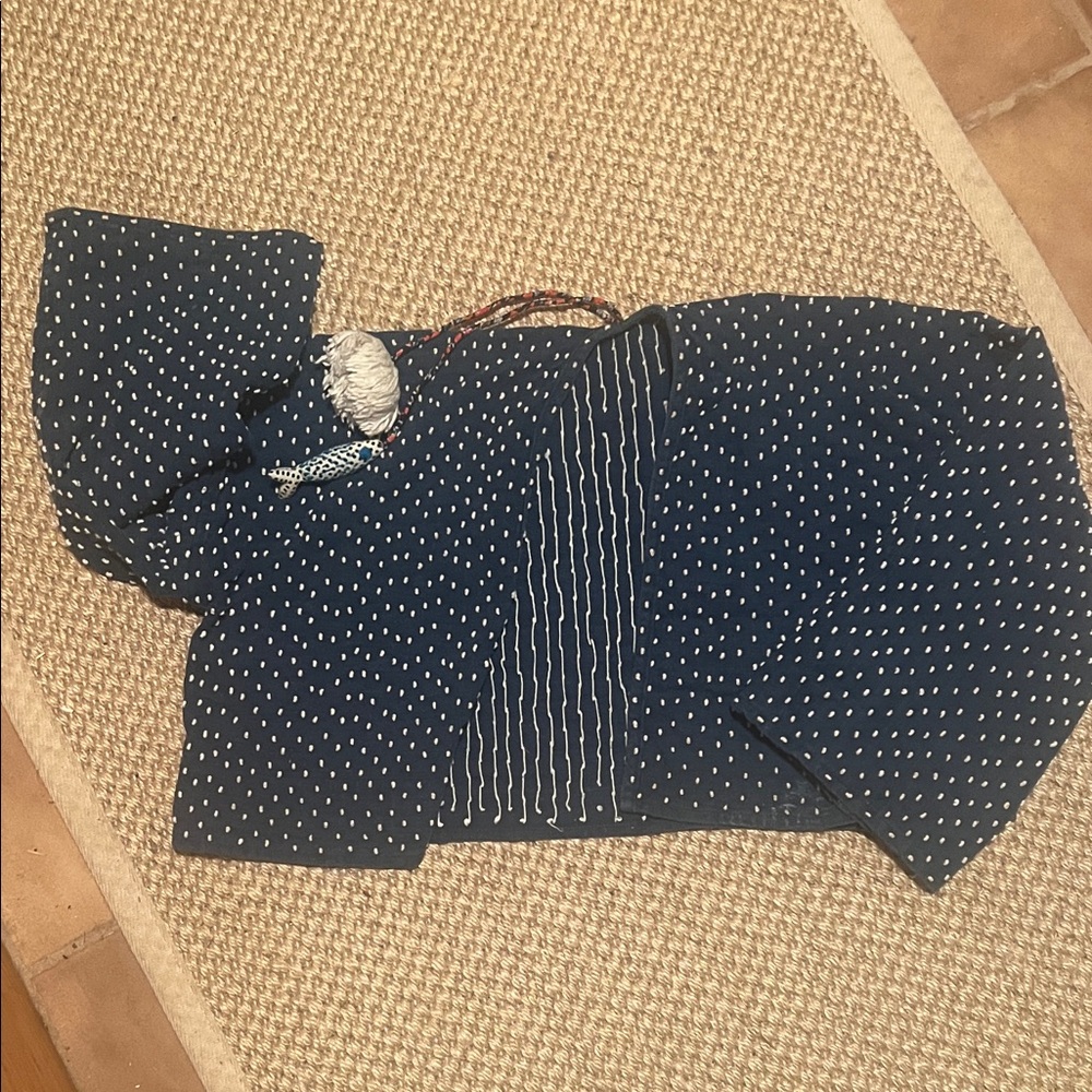 MOMO New York Indigo dyed one of a kind jacket